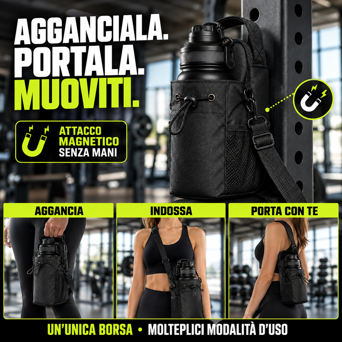 Klock™ - Porta Borraccia Magnetica