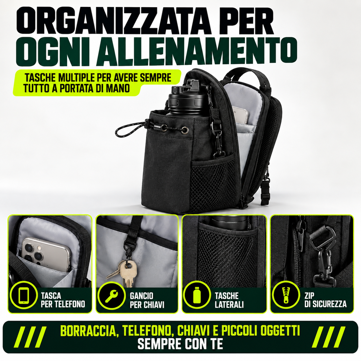 Klock™ - Porta Borraccia Magnetica