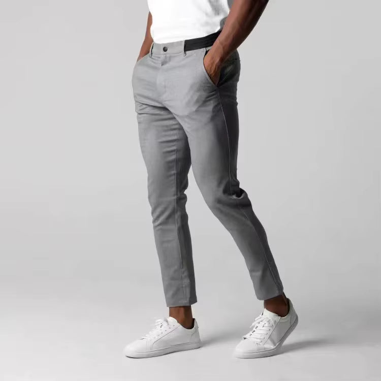 Pantaloni Uomo Comfort Traspiranti Anti-Piega